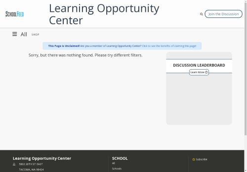 Learning Opportunity Center