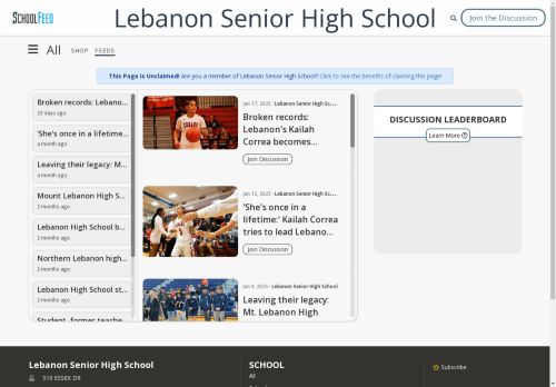 Lebanon Senior High School