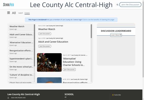 Lee County Alc Central-High
