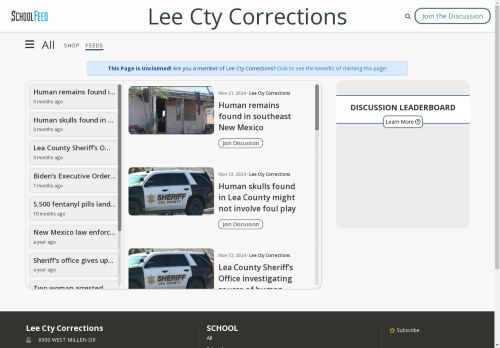Lee Cty Corrections