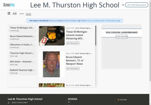 Lee M. Thurston High School
