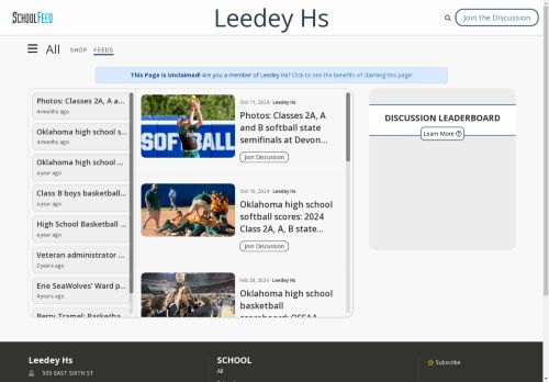Leedey Hs