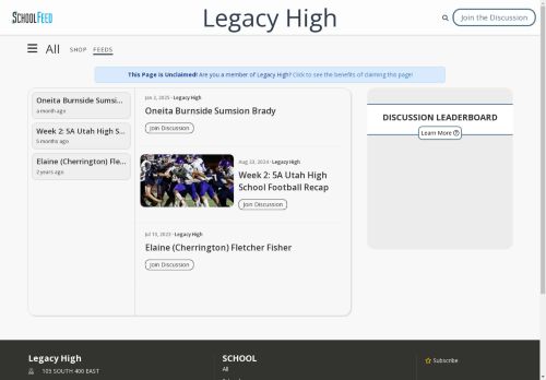 Legacy High