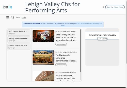 Lehigh Valley Chs for Performing Arts