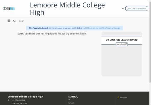 Lemoore Middle College High