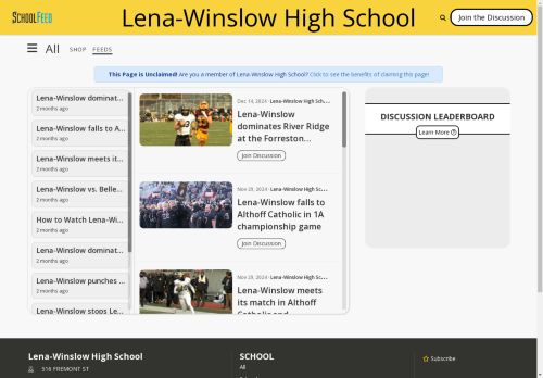 Lena-Winslow High School