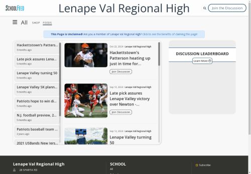 Lenape Val Regional High