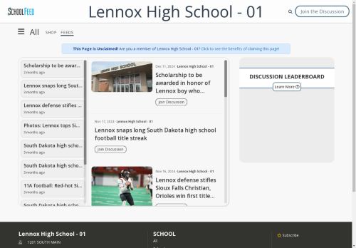 Lennox High School - 01