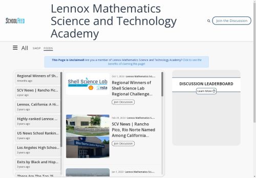 Lennox Mathematics Science and Technology Academy