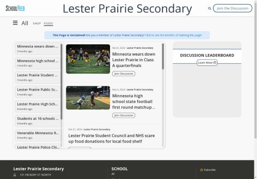 Lester Prairie Secondary