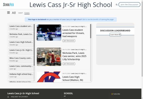 Lewis Cass Jr-Sr High School