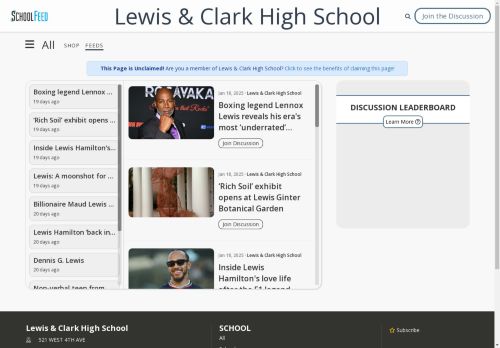 Lewis & Clark High School