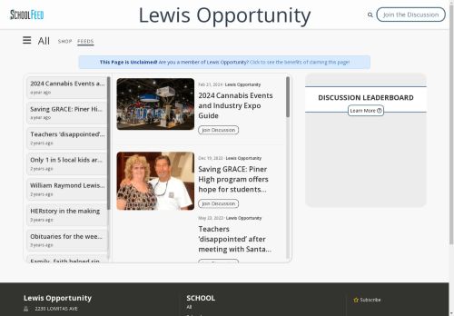Lewis Opportunity