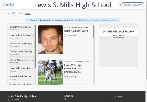 Lewis S. Mills High School