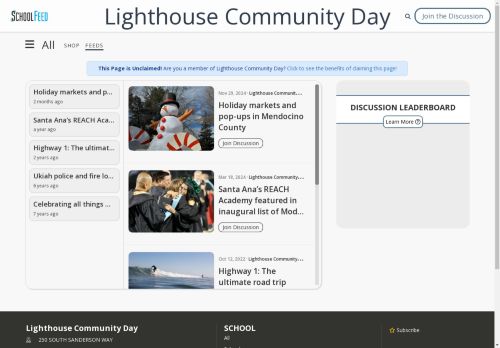 Lighthouse Community Day