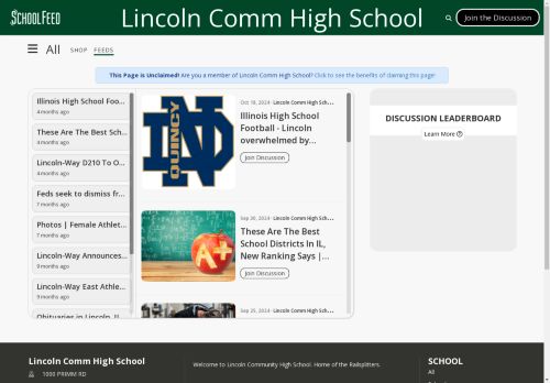 Lincoln Comm High School