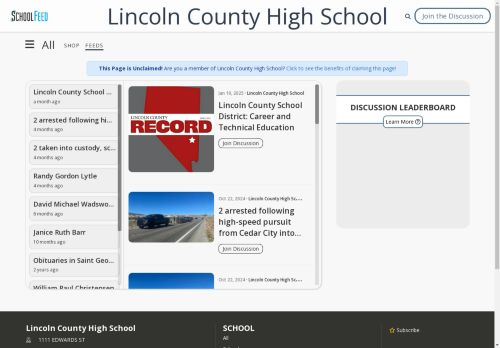 Lincoln County High School