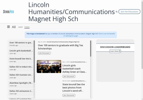 Lincoln Humanities/Communications Magnet High Sch