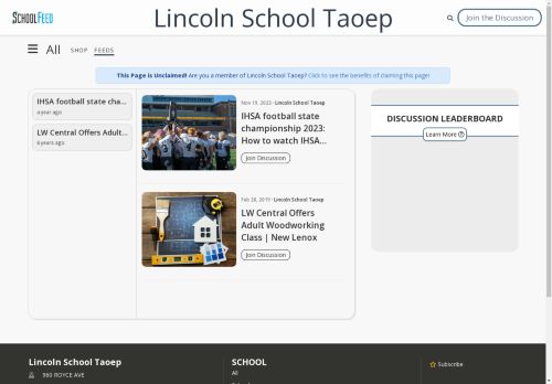 Lincoln School Taoep