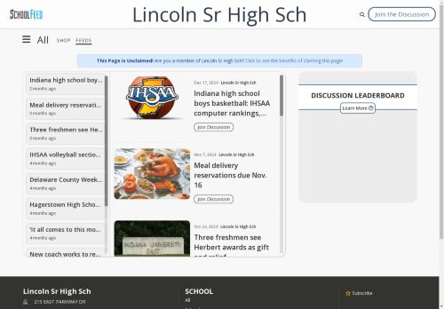 Lincoln Sr High Sch