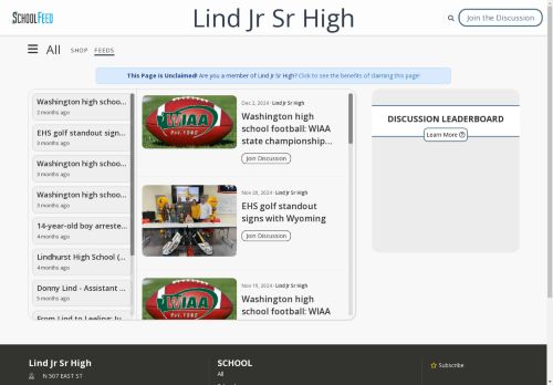 Lind Jr Sr High