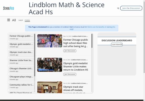 Lindblom Math & Science Acad Hs
