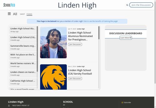 Linden High
