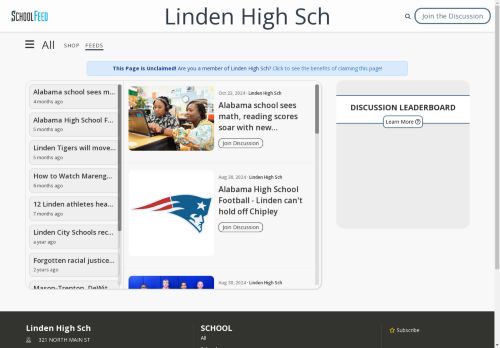 Linden High Sch
