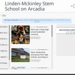 Linden-Mckinley Stem School on Arcadia