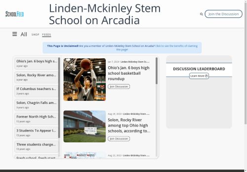 Linden-Mckinley Stem School on Arcadia