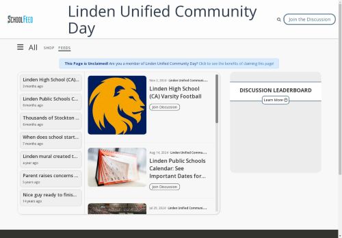 Linden Unified Community Day