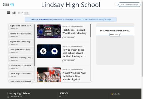 Lindsay High School