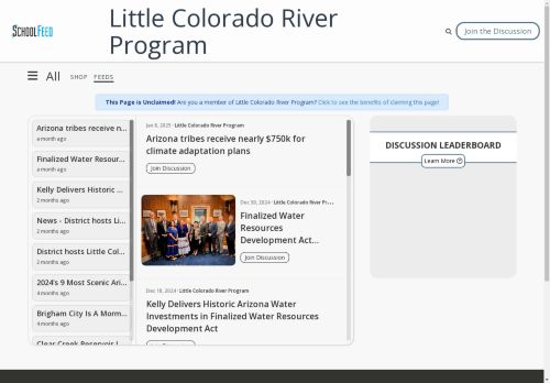 Little Colorado River Program