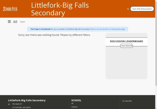 Littlefork-Big Falls Secondary