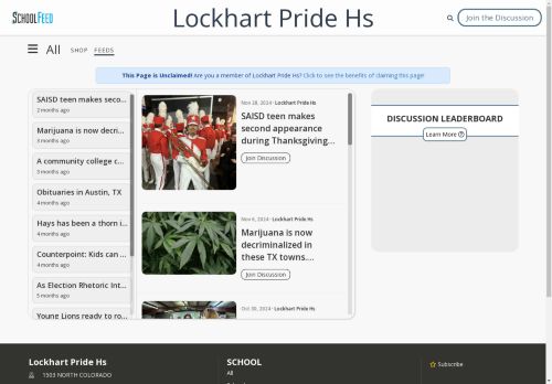 Lockhart Pride Hs