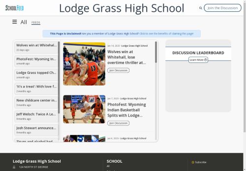 Lodge Grass High School