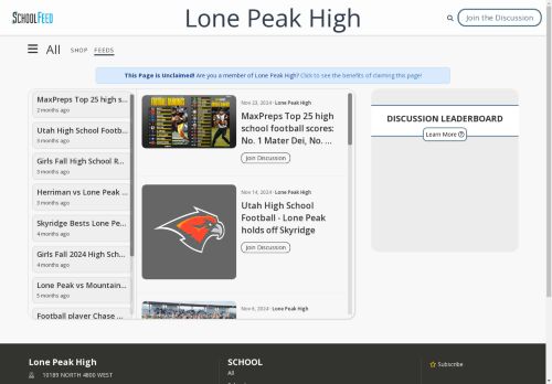 Lone Peak High