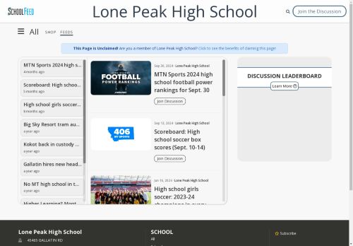 Lone Peak High School