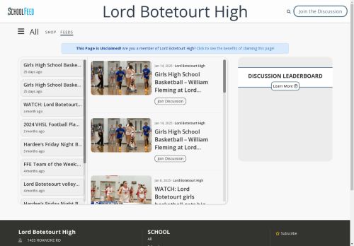 Lord Botetourt High
