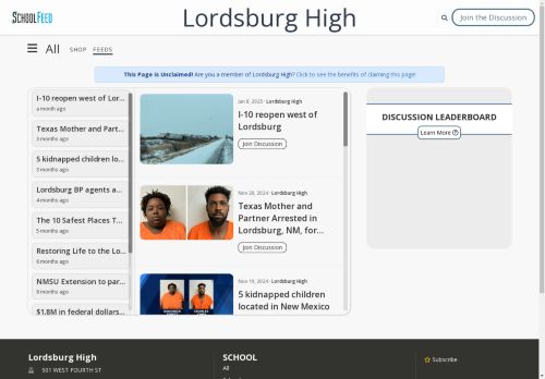 Lordsburg High