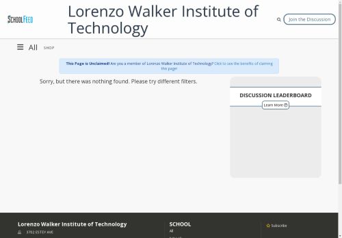 Lorenzo Walker Institute of Technology