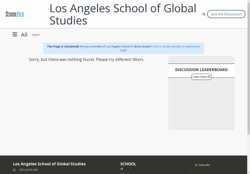 Los Angeles School of Global Studies