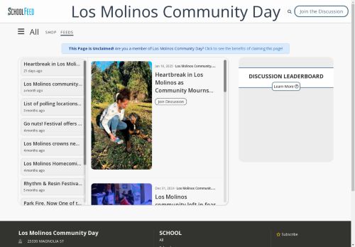 Los Molinos Community Day