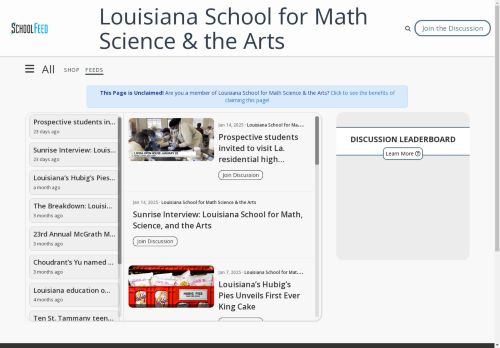 Louisiana School for Math Science & the Arts