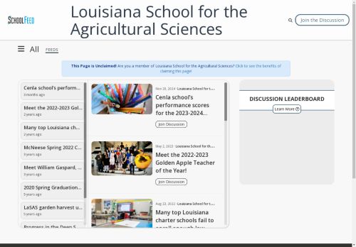 Louisiana School for the Agricultural Sciences