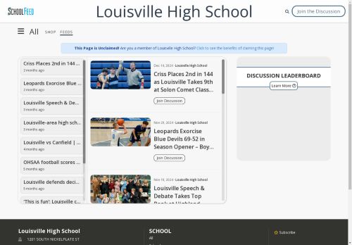 Louisville High School