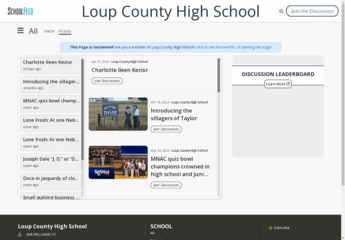 Loup County High School
