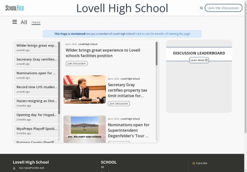 Lovell High School