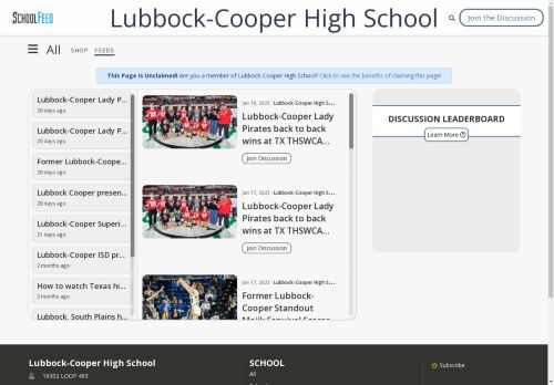 Lubbock-Cooper High School