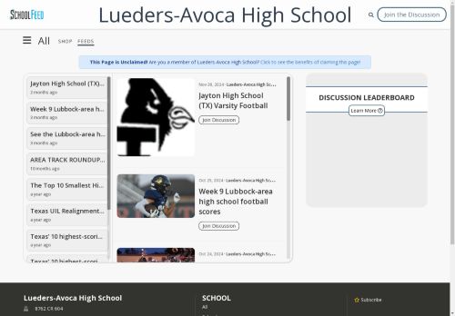 Lueders-Avoca High School
